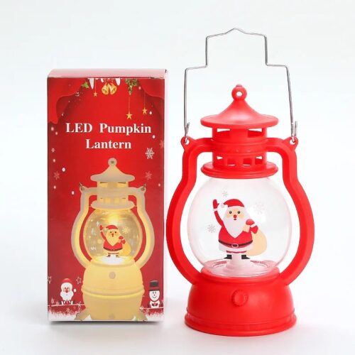 LED Christmas Lamp – Santa Claus & Snowman Decoration Light
