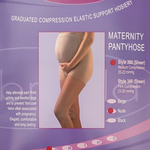Gabriella Maternity Pantyhose – Nude Pregnancy Tights